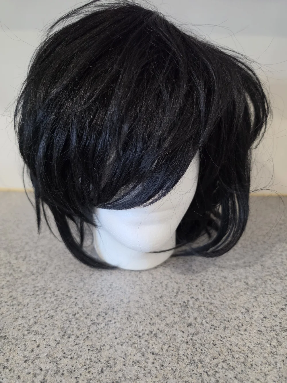 Black Short Layered Women's Wig